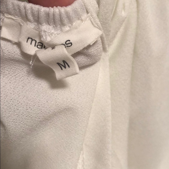 Maurices white crochet yoke top - Picture 4 of 5